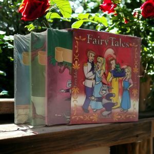 Cinderella Frog Prince Alice in Wonderland Mini Books Fairy Tales Sealed